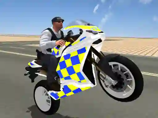 Játék Super Stunt Police Bike Simulator 3D online