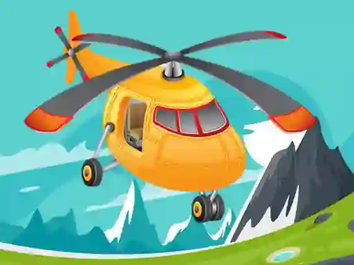 Játék Helicopter Jigsaw online