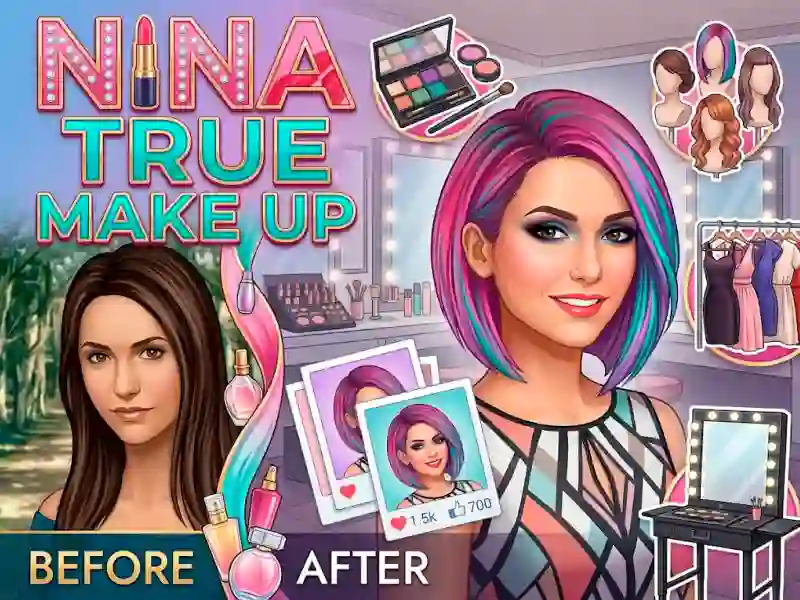 Játék Nina True Make Up online