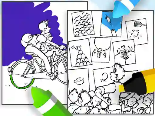 Játék Coloring Mees Kees online