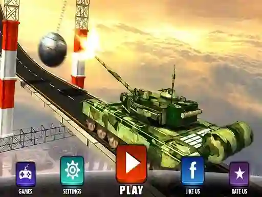 Játék Impossible Army Tank Driving Simulator Tracks online