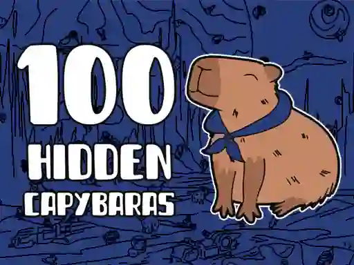 Játék 100 Hidden Capybaras online