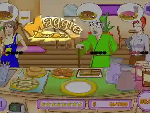 Játék Maggie Bread Rush online