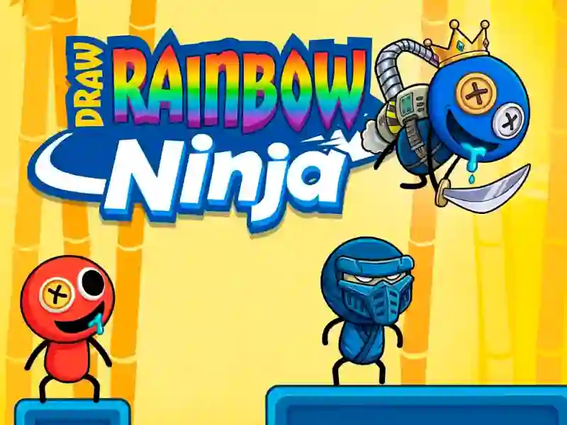 Játék Draw Rainbow Ninja online