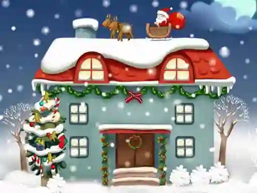Játék Christmas Rooms Differences online