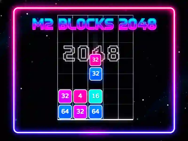 Játék M2 Blocks 2048 online