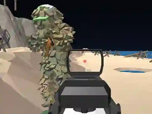 Játék Beach Assault Gungame Survival online