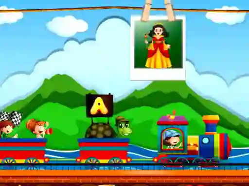 Játék Alphabetic train online