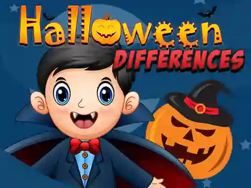 Játék Halloween Differences online