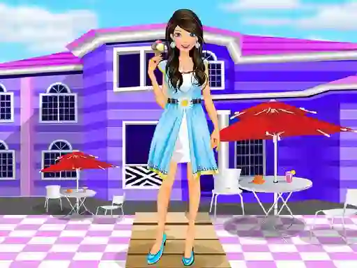 Játék Summer Vacation Dressup online