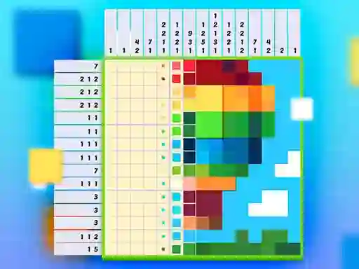 Játék Nonogram Jigsaw online