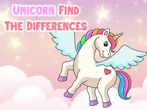 Játék Unicorn Find The Differences online