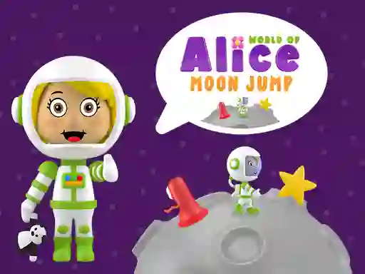 Játék World of Alice Moon Jump online