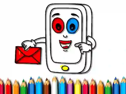 Játék Mobile Phone Coloring Book online