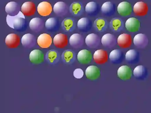 Játék Aliens Bubble Shooter online