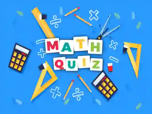Játék Math Quiz Game online