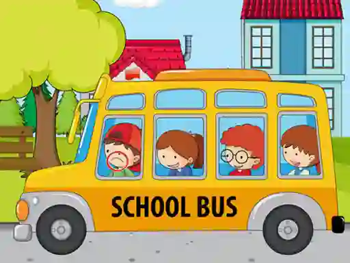 Játék School Bus Differences online