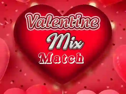 Játék Valentine Mix Match online