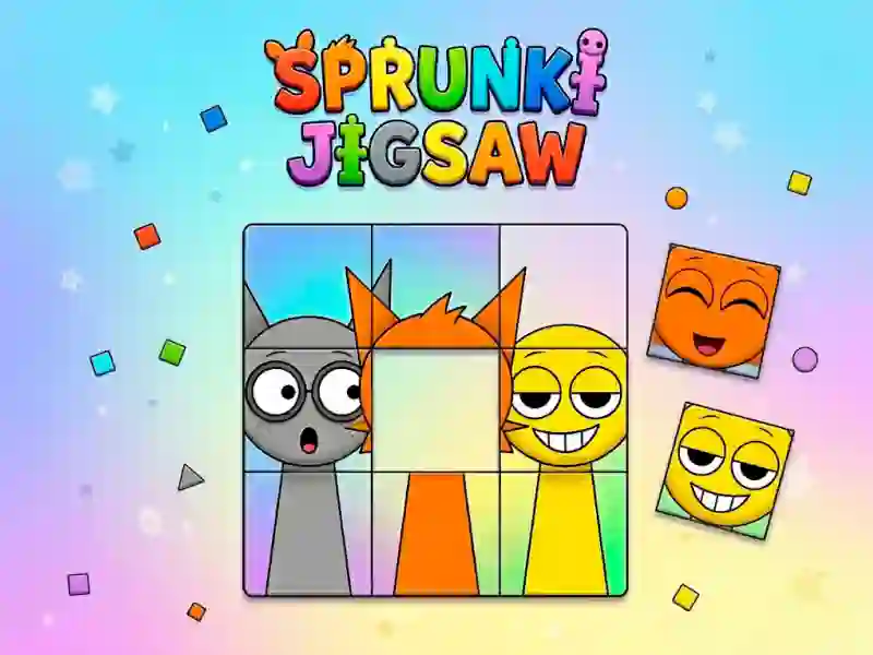 Játék Sprunki Jigsaw online