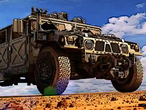 Játék Military Transport Vehicle online