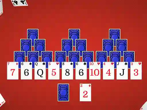 Játék Tripeaks Solitaire online