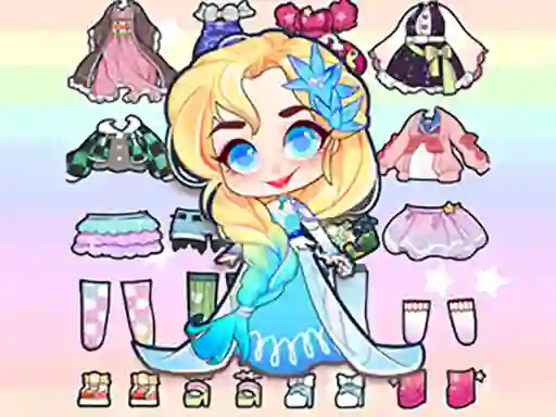 Játék Hair Doll Dress Up World online