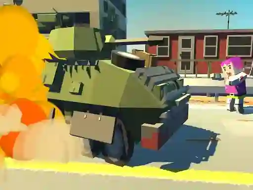 Játék Tank vs Zombie online