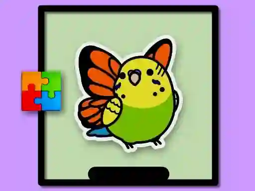 Játék Cute Budgie Puzzle online