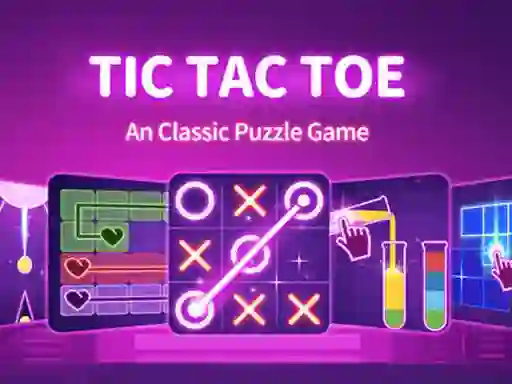 Játék Tic Tac Toe: A Group Of Classic Game online