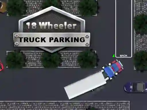 Játék 18 Wheeler Truck Parking online