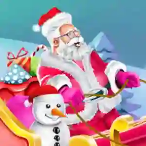 Játék Design santas sleigh online