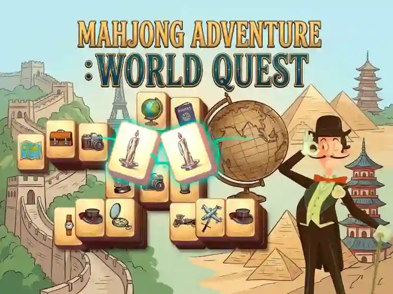 Játék Mahjong Adventure: World Quest online