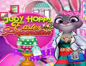Játék Judy Hopps Easter Preparation online