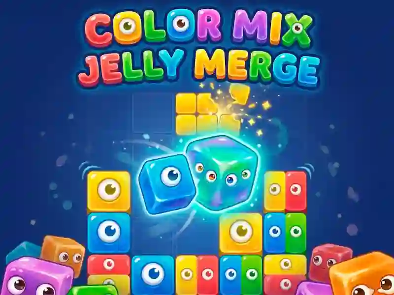 Játék Color Mix - Jelly Merge online