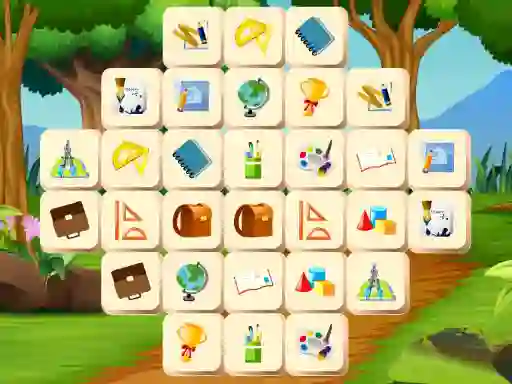 Játék School Mahjong Deluxe online