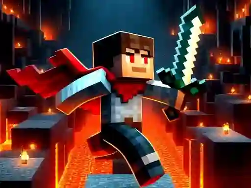 Játék Mineblock Obby online