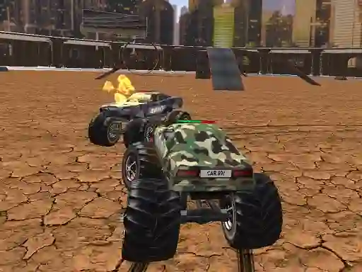 Játék Demolition Monster Truck Army online