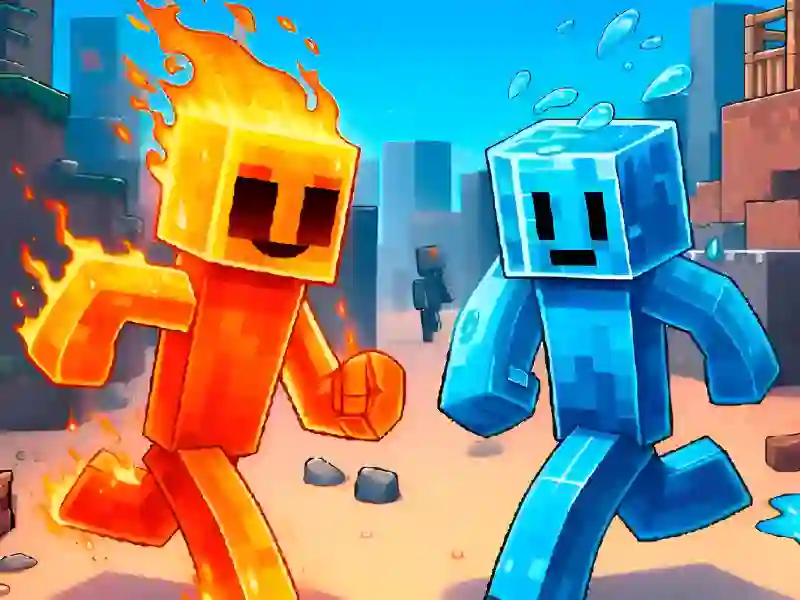 Játék Fire and Water Stickman online