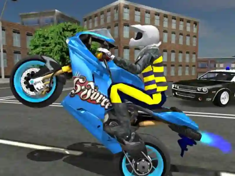 Játék Sports Bike Simulator Drift 3d online