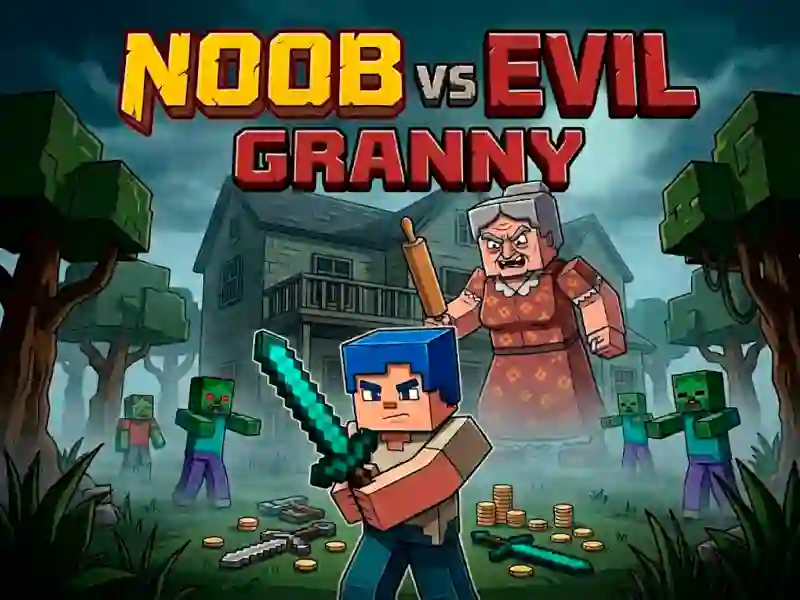 Játék Noob vs Evil Granny online