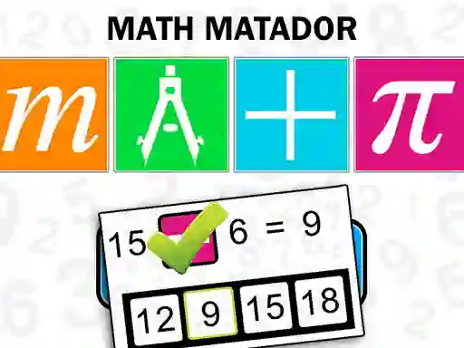 Játék Math Matador online