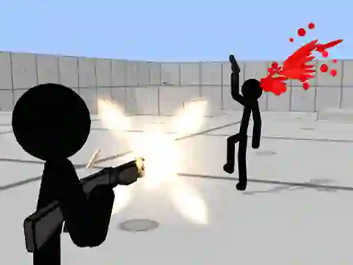 Játék Stickman Gun Shooter 3D online