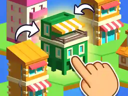 Játék Crafty Town Merge City online