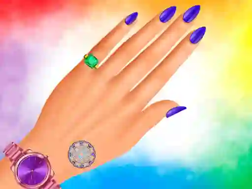 Játék Nail Art Design online