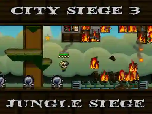 Játék City Siege 3: Jungle Siege online
