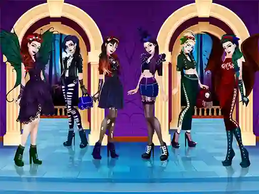 Játék Gothic Dress Up online
