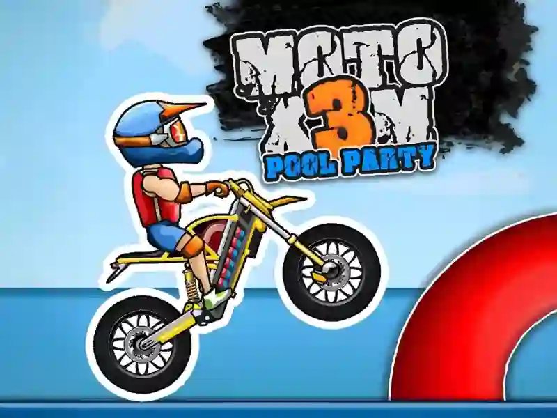 Játék Moto X3M  Pool Party online