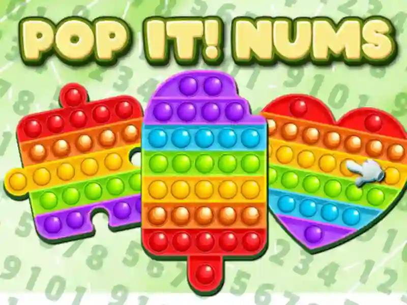 Játék Pop It! Nums online