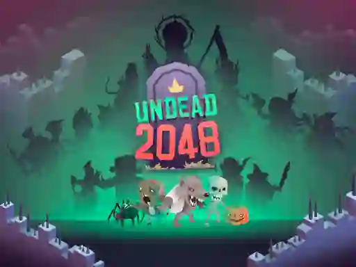Játék Undead 2048 online