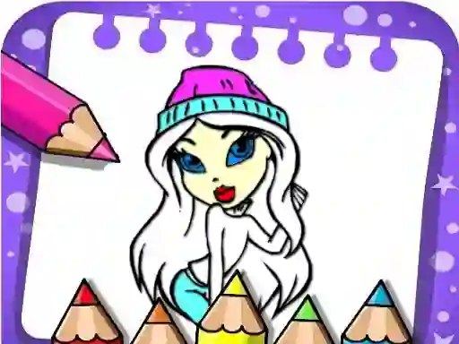 Játék Easy Bratz Coloring online